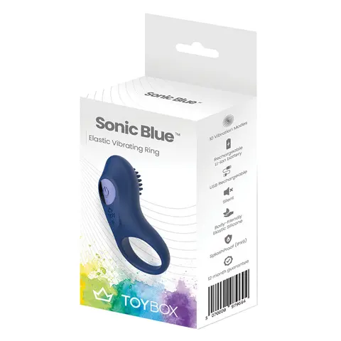 ToyBox Sonic Blue Vibrating Ring