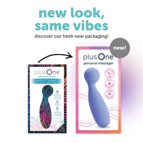 plusOne® personal massager