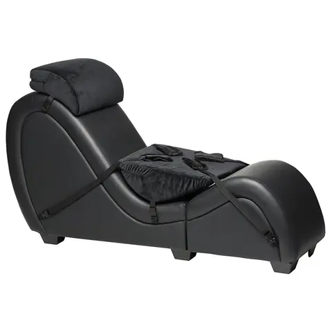 Kinky Couch Detachable Sex Chaise Lounge Black [DROP SHIP ONLY]