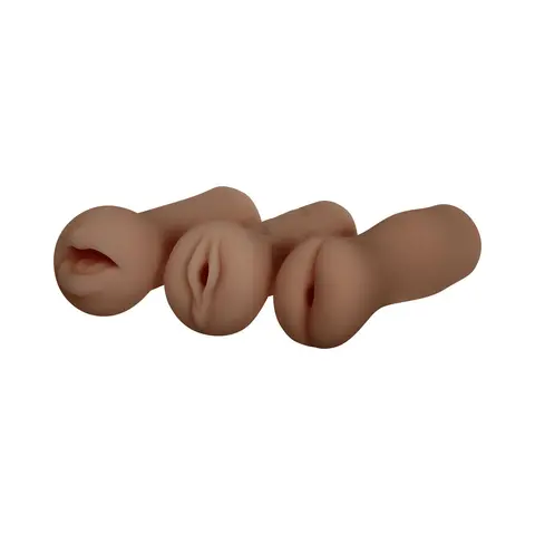 Selopa Party Pack 3-Piece Stroker Pack in Dark