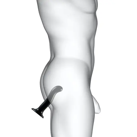 Strap-On-Me P&G-Spot Dildo Black Large