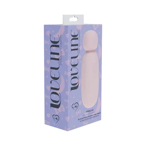 LoveLine Mochi Rechargeable Vibrator Waterproof in Pink