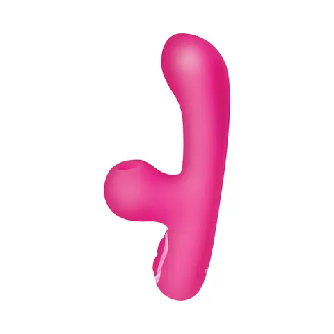 BANG! Mini Suction Rabbit Vibrator in Pink