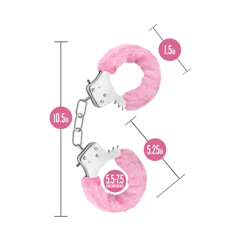 Temptasia Beginner Cuffs in Pink