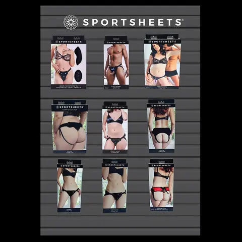 Sportsheets Strap-On Top Sellers Bundle POG [Drop Ship Item]