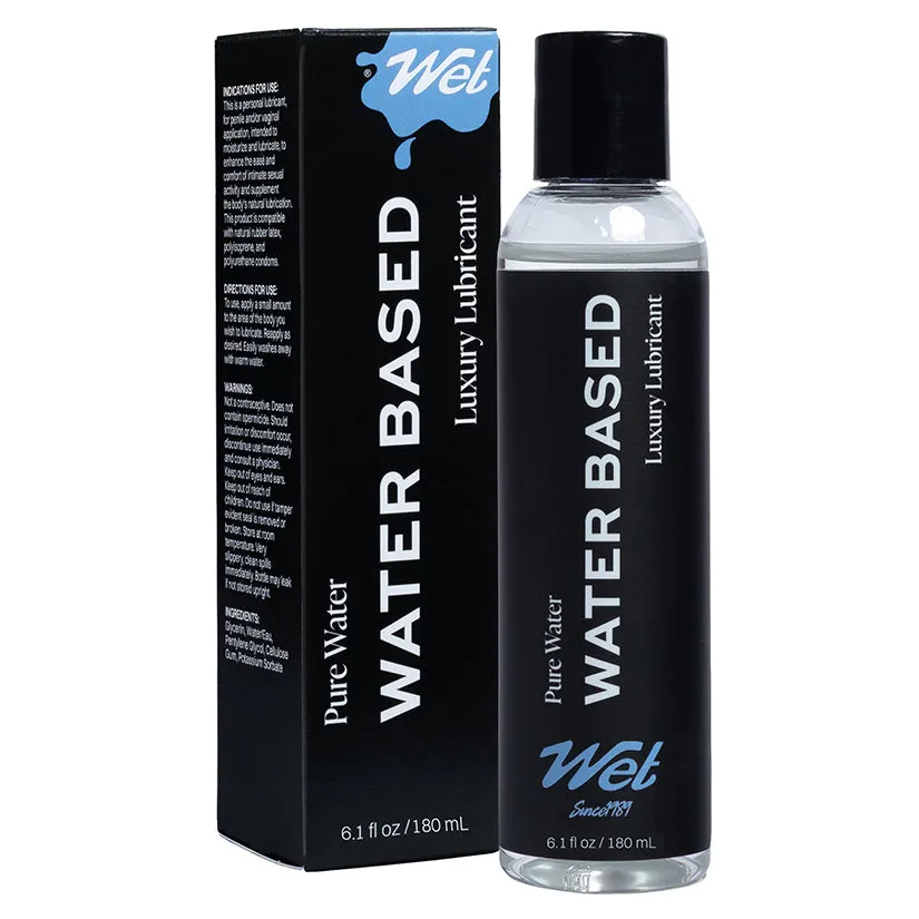 Wet Waterbased Lubricant 6.1 oz.