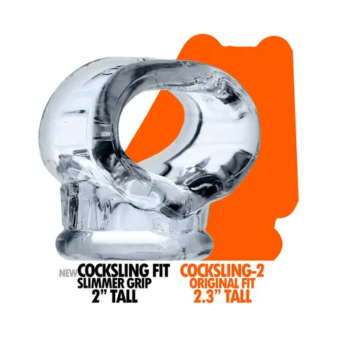 Oxballs Cocksling Fit Sling in Clear