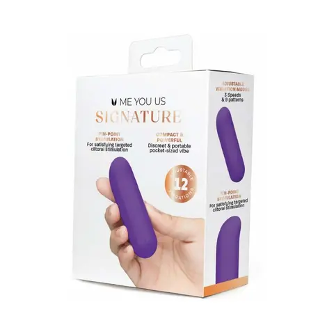 Me You Us Signature The Contour Bullet in Purple
