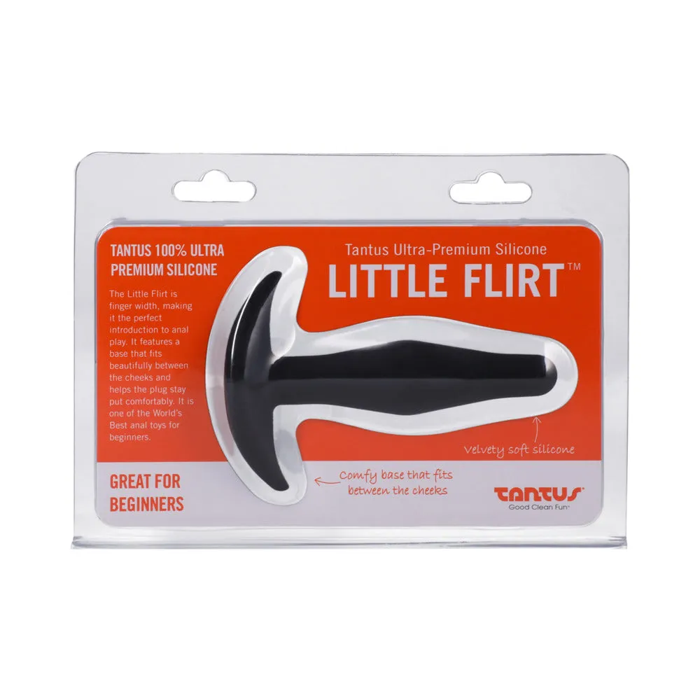 Tantus Little Flirt Anal Plug Onyx