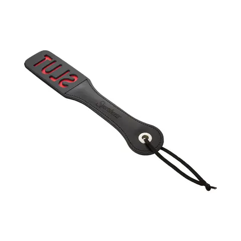 Sportsheets Leather Slut Paddle