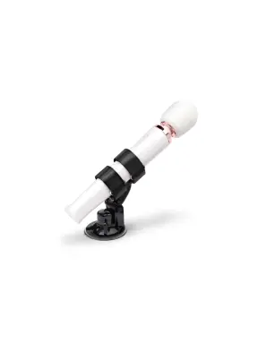 suction base for universal hands free sex toy holder black