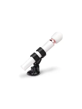 suction base for universal hands free sex toy holder black