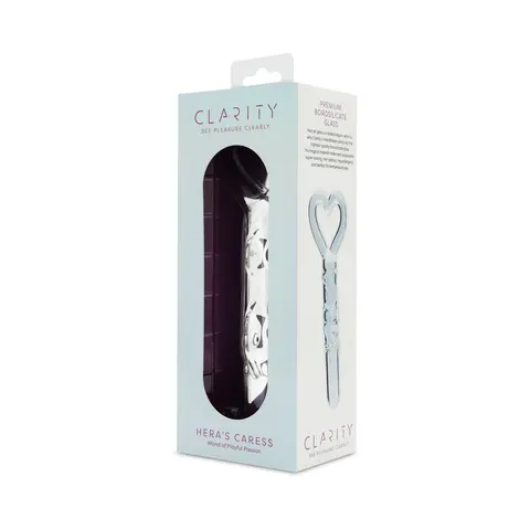 Clarity Hera's Caress Glass Dildo