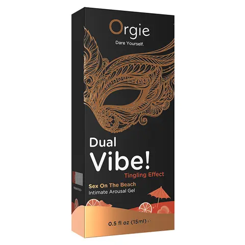 Orgie Dual Vibe! Intimate Arousal Gel Sex on The Beach