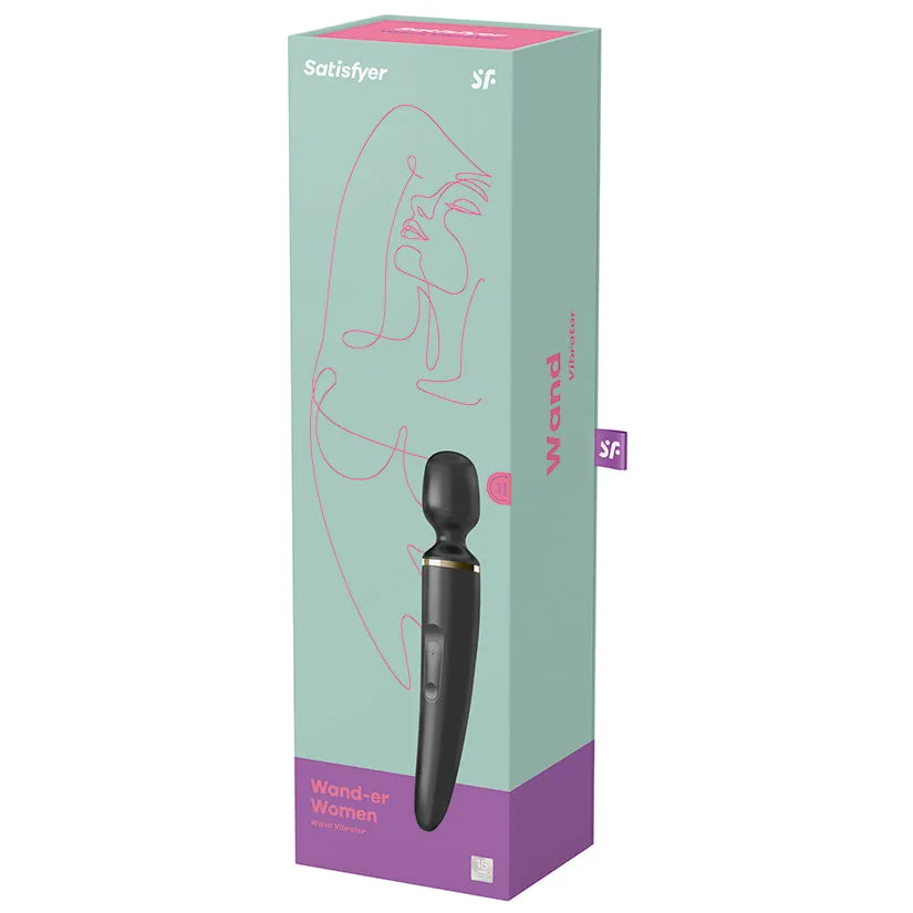 Satisfyer Wand-er Woman Black/Gold