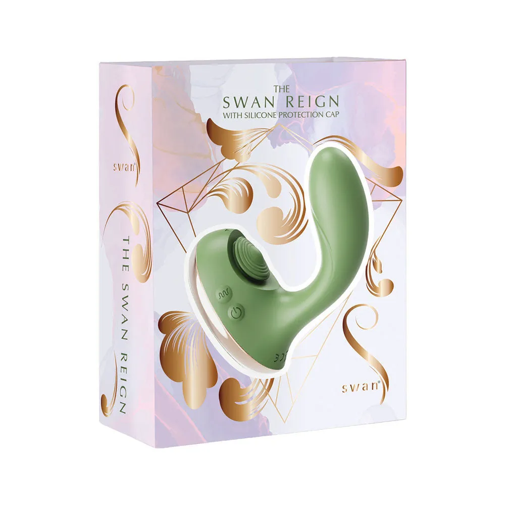 Swan Reign Dual Stimulator Green
