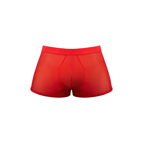 Male Power Mesh 2.0 Mini Short Red S