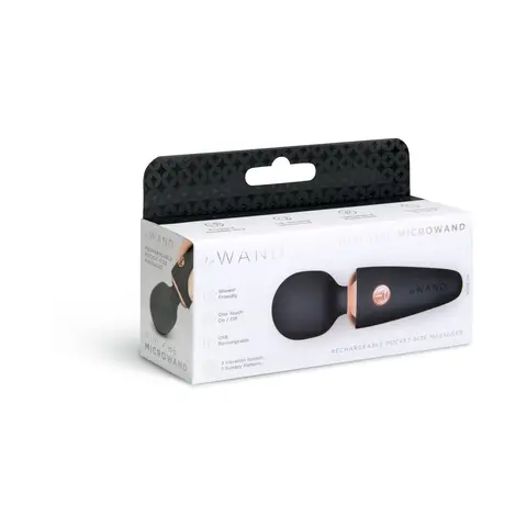 Le Wand Mini Micro Wand in Black