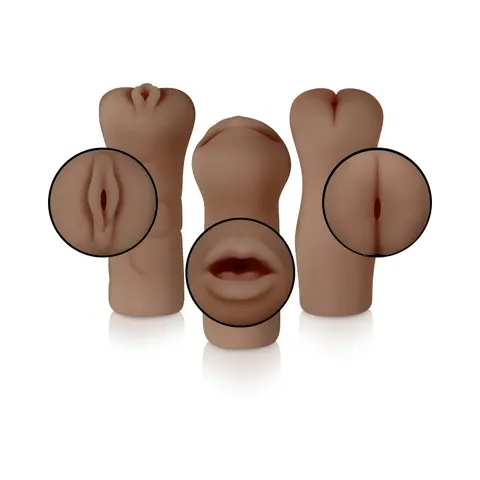 Selopa Party Pack 3-Piece Stroker Pack in Dark