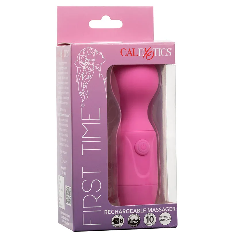 First Time Rechargeable Massager in Pink