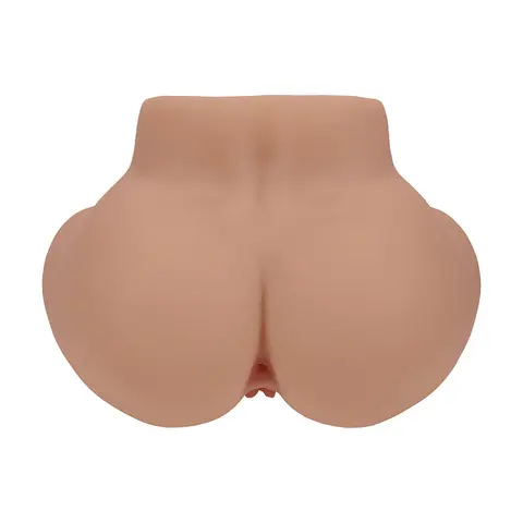 Xkin Bodyforms Lux Arden Dual Entry Vibrating Masturbator Tan