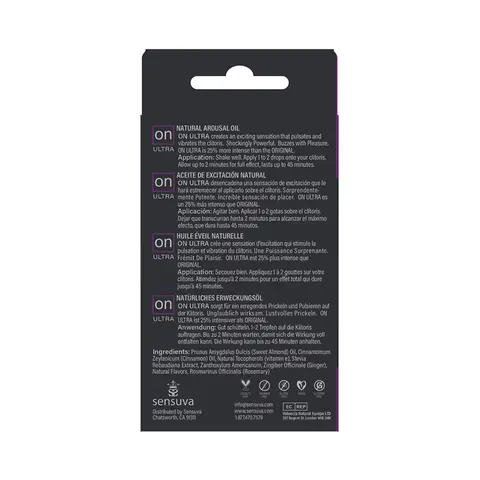 Sensuva ON Ultra Arousal Oil 5 ml