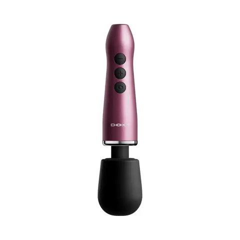 Doxy Go Travel-Sized Wand Massager in Pink