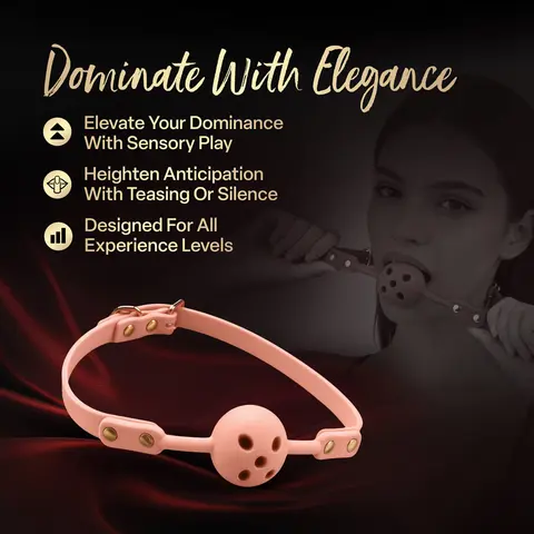 Temptasia Ardor Ball Gag in Pink