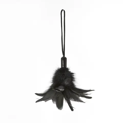 Sportsheets Pleasure Feather Tickler in Black