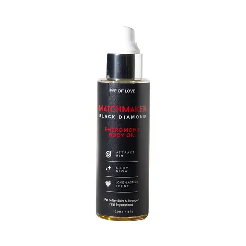 Eye of Love Pheromone Matchmaker Black Diamond Attract Him Body Oil 120 ml