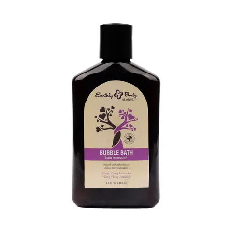 Earthly Body At Night Aphrodisiac Bubble Bath Ylang Ylang Lavender 8.4 oz.