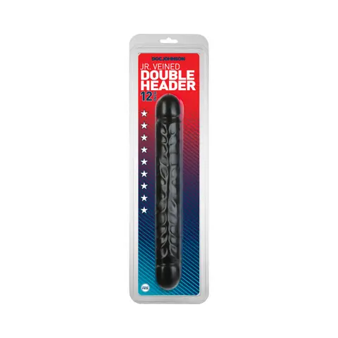 Jr. Double Header: 12in.x 1.5in. in Black