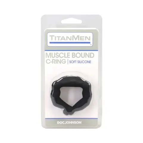 TitanMen Muscle Bound Cock Ring 32mm Black