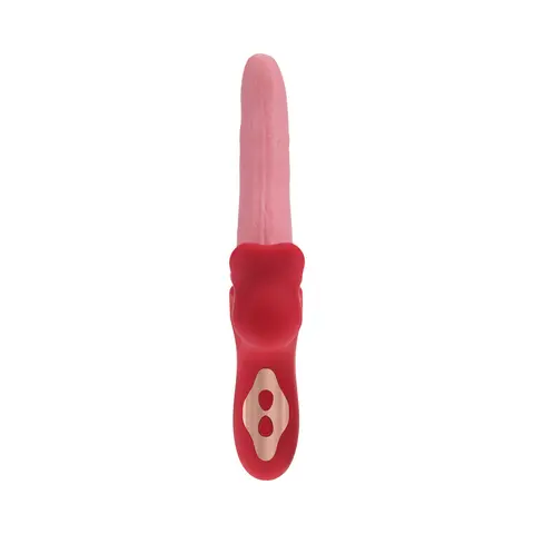 Loveline Langue Wavelike Vibrating Tongue Pink