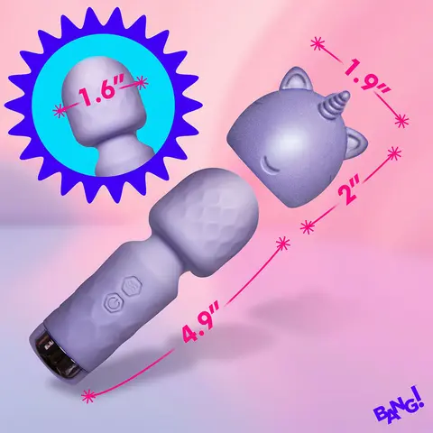 BANG! Unicorn Silicone Wand