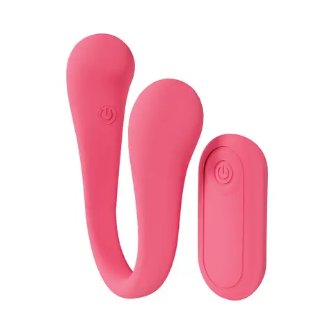LoveLine FlexEase Bend Vibe Liquid Silicone in Pink