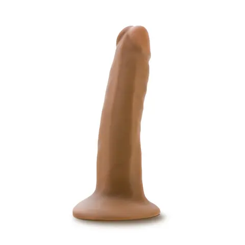 Dr. Skin Silicone Dr. Lucas 5.5 in. Posable Dildo in Tan