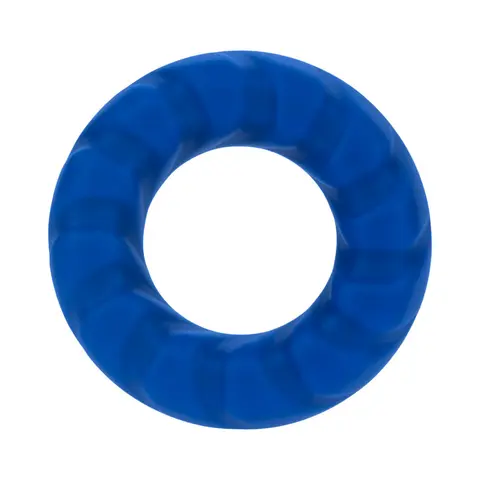 Forto F-25 Liquid Silicone Cockring 23mm in Blue