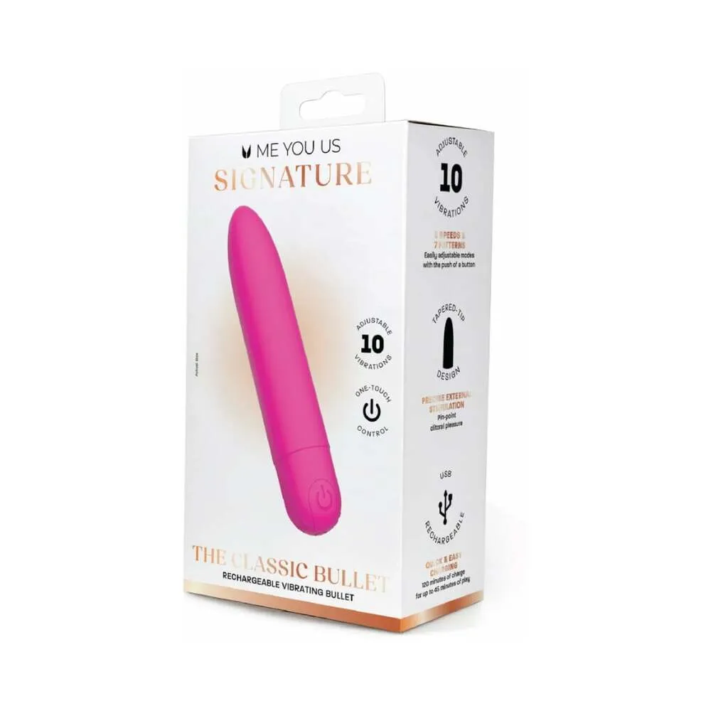 Me You Us Signature The Classic Bullet in Pink