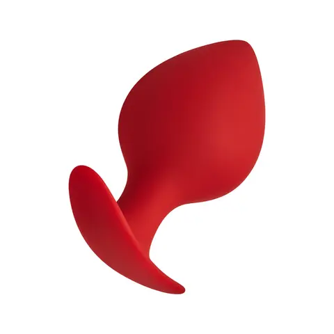 Forto F-60 Spade Silicone Anal Plug Medium in Red