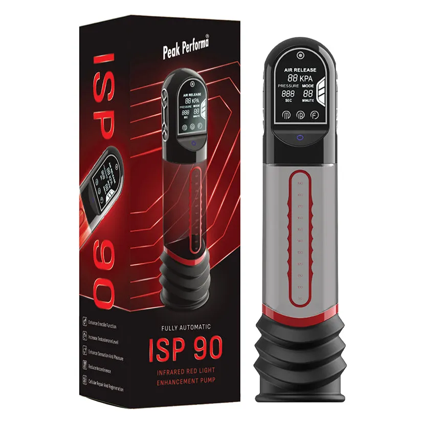 Peak Performa ISP 90 Infrared Red Light Therapy Pump in Red