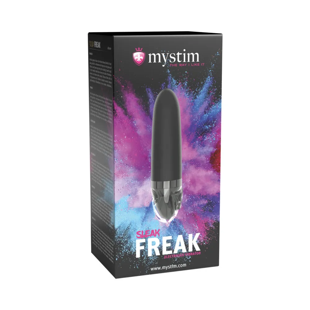 Mystim Sleak Freak E-Stim Vibrator Black
