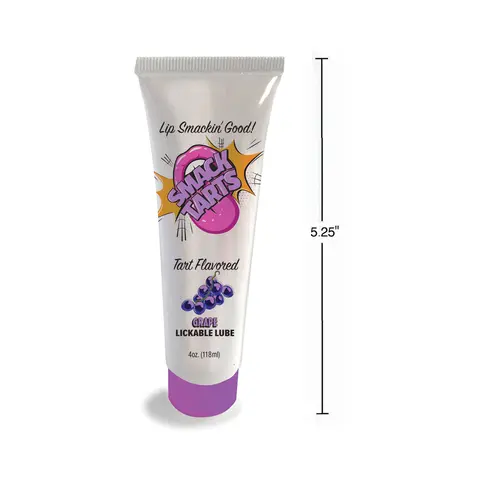 Smack Tarts Lickable Lube Sour Grape 2 oz.