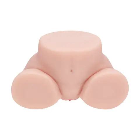 Xkin Bodyforms Vivica Lenore Dual Entry Vibrating Masturbator Beige