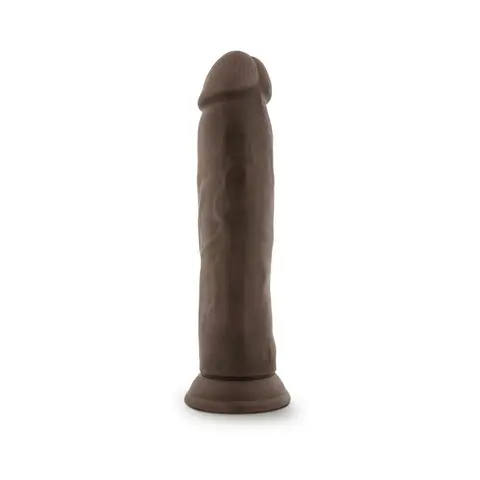 Dr. Skin Realistic 9 in. Dildo Brown