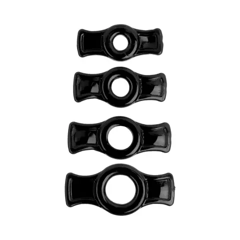 TitanMen - Cock Ring Set in Black