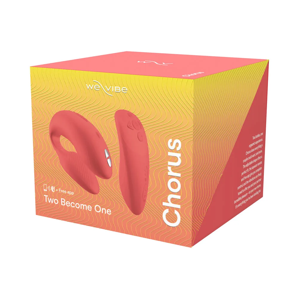 We-Vibe Chorus Couples Vibrator Crave Coral