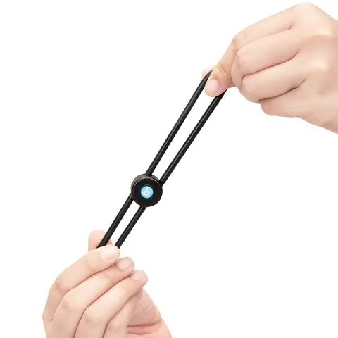 b-Vibe Lasso Grip Fully Adjustable Silicone C-Ring