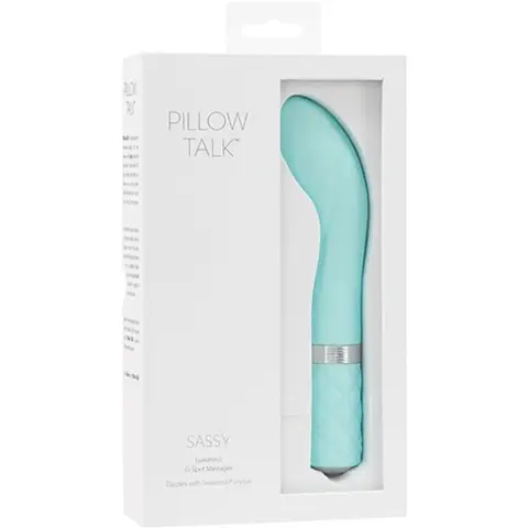 Pillow Talk Sassy G-Spot in Teal
