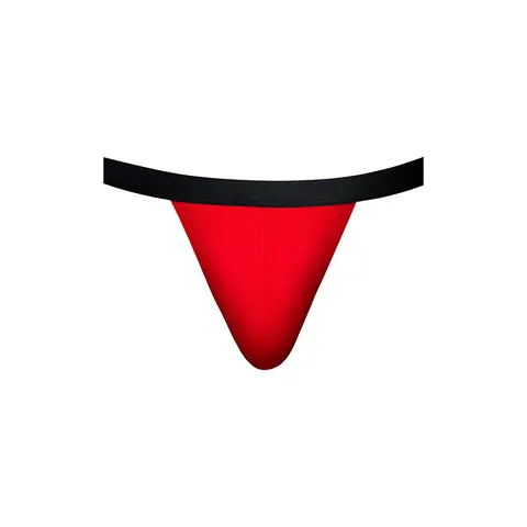 Male Power Hot Mesh Jock Black/Red S/M